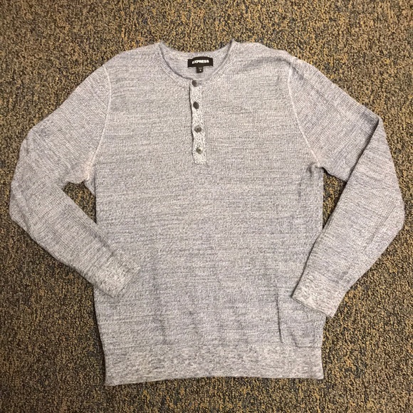 Express Other - Express grey long sleeve